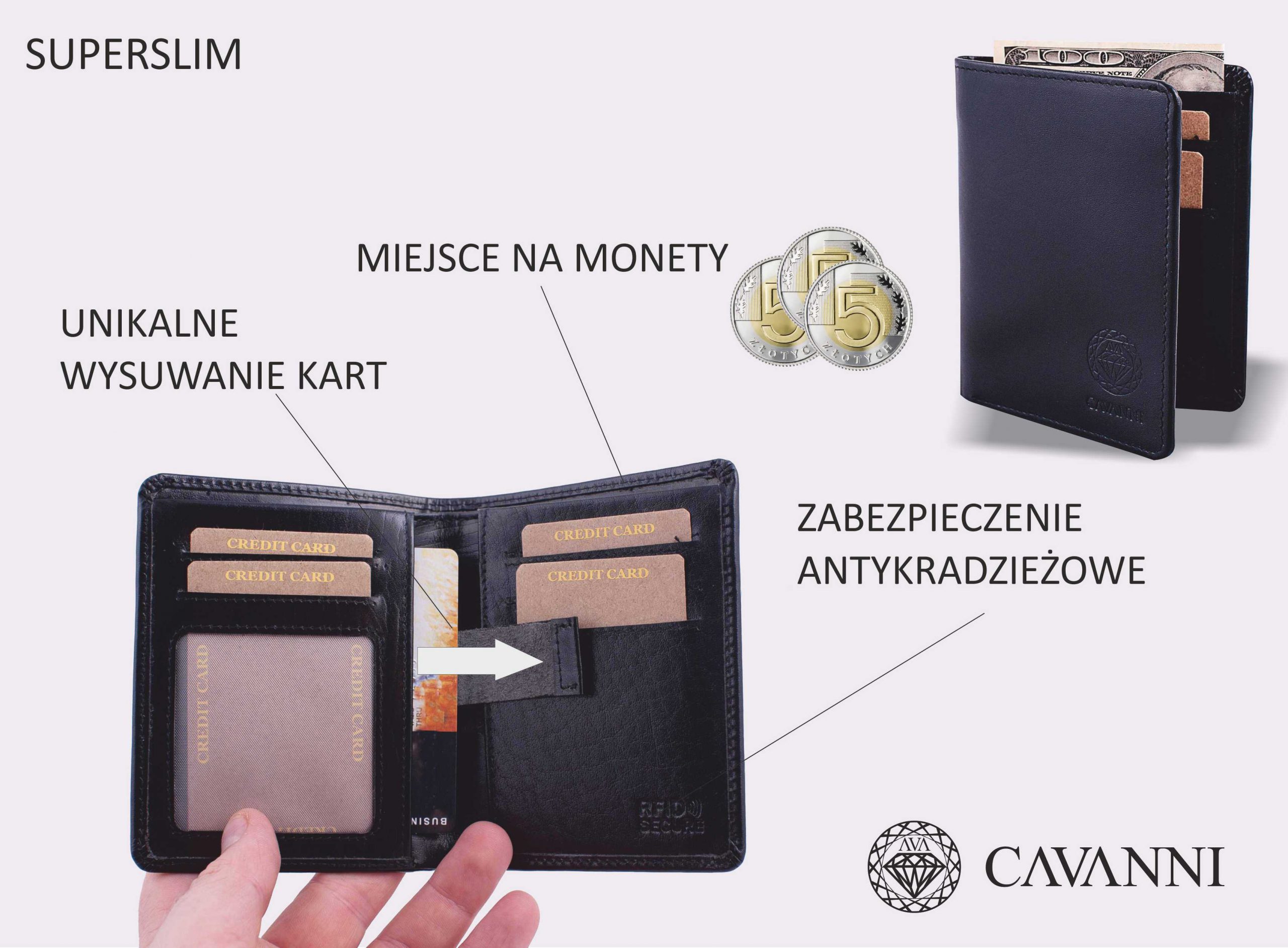 Portfel Męski SUPER-SLIM do garnituru - obrazek 7